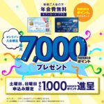 nanacoが最大7,000pt貯まるセブンカード・プラスの入会キャンペーンが凄い!